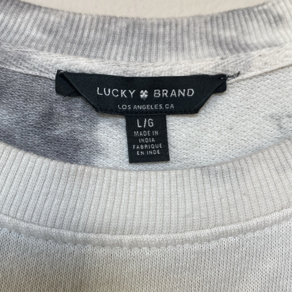Lucky Brand WEST Crew Neck Sweatshirt - Picture 2 of 5